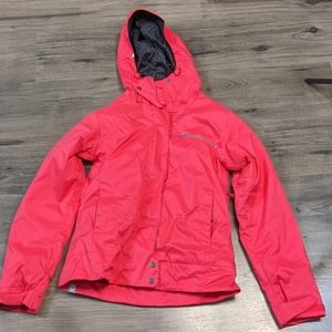 Roxy women snow winter jacket pink size XS